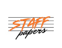 staff papers logo on a white background